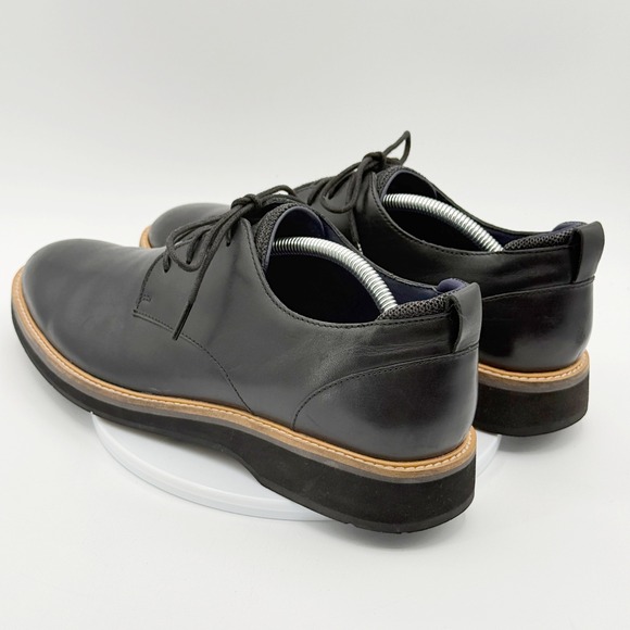 Cole Haan Grand 360 Oxford Shoes Size 10.5 Men Black Leather Plain Toe C33388 main image 3